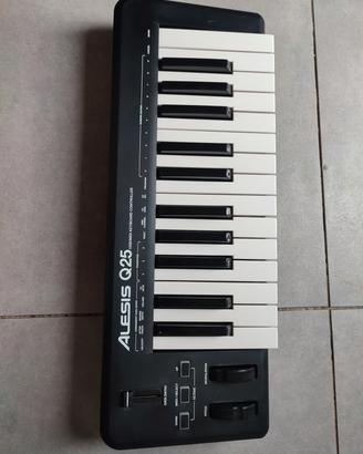 Tastiera MIDI Alesis Q25 USB