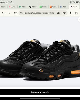 Nike TN Air Max 95 Corteiz Honey Black tg. 42