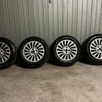 4 gomme continental eco contact 6 e cerchi ferro