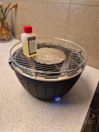 Barbeque portatile a carbonella  da balcone