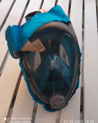 maschera easybreath mis.S-M e maschera snorkiling