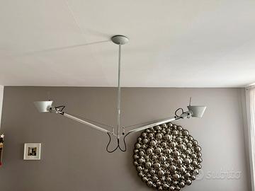 Artemide lampada sospesa Tolomeo a due braccia