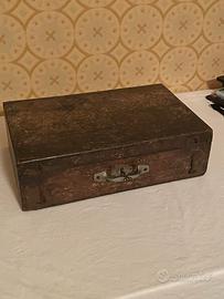 Cofanetto legno antico vintage