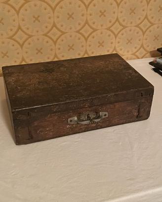 Cofanetto legno antico vintage