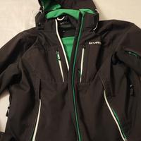 due giubbino da neve e snowboard 