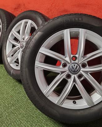 Cerchi Audi VW Golf Touran 6.5Jx16 5x112 Originali