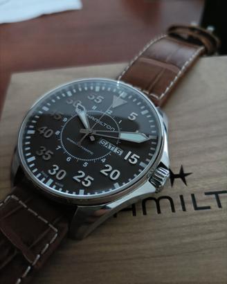 Hamilton khaki Pilot Aviator Auto 200m ETA