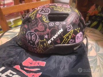 BTWIN CASCO BICI  55/59 NUOVO ORIGINALE