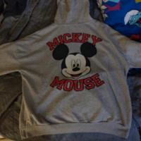 Felpa Disney Mickey mouse uomo, Tg L adulto 