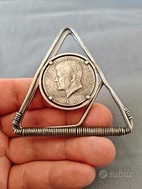 Moneta half dollar 1964 argento 900