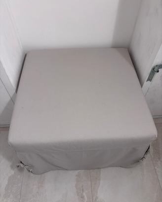 Pouf letto trasformabile in lettino singolo