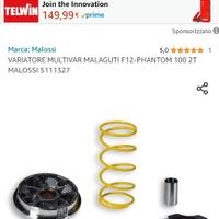 Variatore Malossi phantom 100