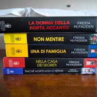 Lotto libri Freida McFadden serie completa