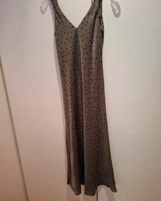 Vestito  satinata zara 