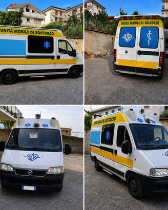 AMBULANZA FIAT DUCATO COMPLETAMENTE ATTREZZATA