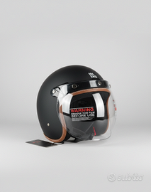 Casco Moto Royal Enfield Jet Matt Black – Taglia L