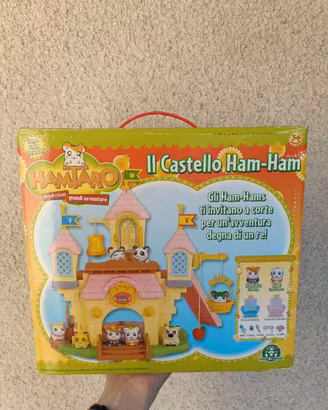 Hamtaro Il Castello Ham Ham Playset new sealed