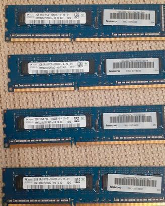 RAM 2GB Lenovo DDR3 1333MHz PC3-10600E ECC Unbuffe