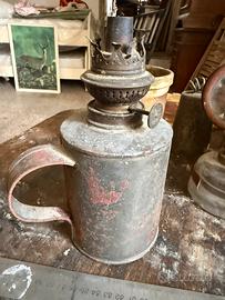 Lampada a carburo fine 1800