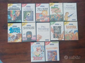Sega Master System lotto giochi
