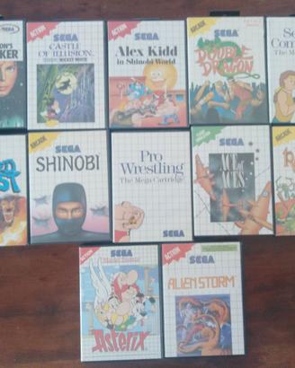 Sega Master System lotto giochi