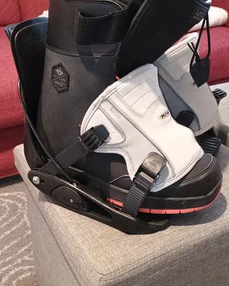 Attacchi snowboard+scarponi