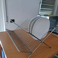 Scolapiatti pieghevole da appoggio 