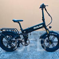 Bici elettrica fat biammortizzata nuova garanzia 