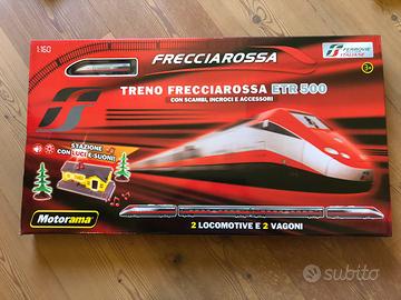 Modellino treno frecciarossa etr500