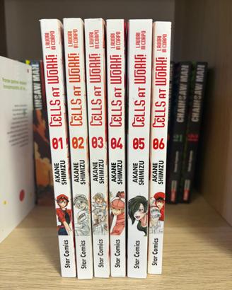 Manga Cells at Work completa 1-6