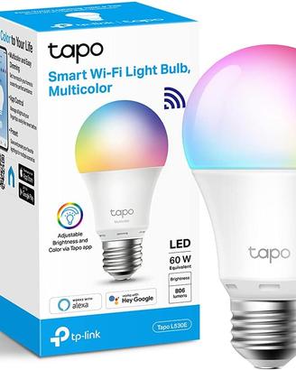 Tapo L530E Lampadina Smart WiFi E27 Multicolore 80