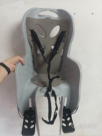Seggiolino posteriore bici per bambino 22 kg