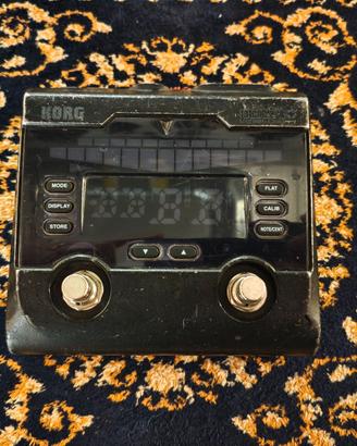 Korg Pitchblack+ Chromatic Tuner Dual Input