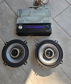 Stereo auto Kenwood completo casse