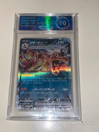 Card pokémon charizard ex shiny treasure psa 10