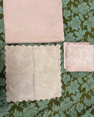 Tovaglia da tavola in cotone + 12 tovaglioli