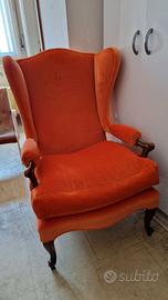 Poltrone anni '60 aragosta