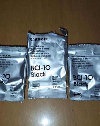 3pz Canon BCI - 10 Black + 1 color BCI21 +1 CCb21c