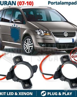 Portalampada H7 per VW TOURAN 07-10 Montaggio LED