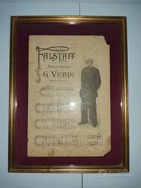 Spartiti musicali vintage