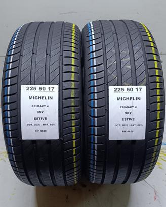 2 GOMME 225 50 17 MICHELIN RIF4825