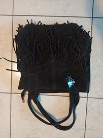 Borsa camoscio boho chic