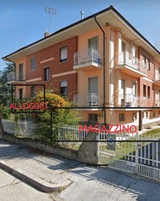 Confreria 2 passi osp. alloggio45m2+garage+cantina
