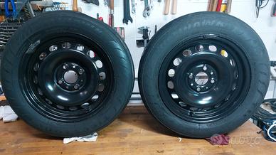 No 2 CERCHI IN ACCIAIO 14" PER FIAT PANDA 3^ SERIE