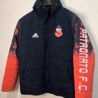 adidas giubbotto nero rosso uomo patronato f.c.
