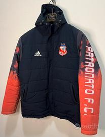 adidas giubbotto nero rosso uomo patronato f.c.