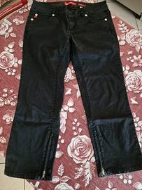 Jeans donna Phard nero pinocchietto tg 42