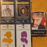 Set di musicassette di musica classica