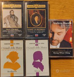 Set di musicassette di musica classica