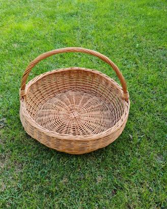 Cesta in vero vimini